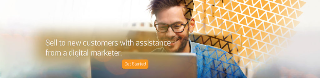 Sell to new customers with assistance from a digital marketer.